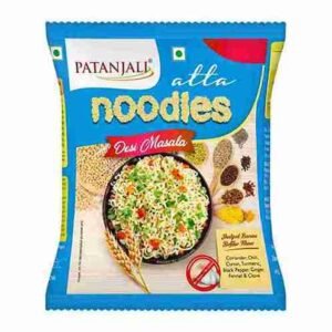 Patanjali Atta Noodles – Desi Masala ₹12 Pack