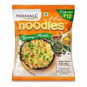 Patanjali Atta Noodles - Yummy Masala ₹12 Pack