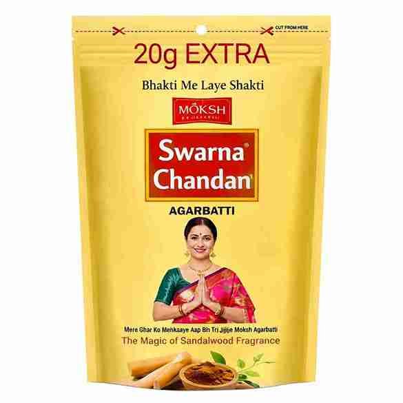 Moksh Swarna Chandan Agarbatti ₹50 Pack Moksh Swarna Chandan Agarbatti ₹50 Pack