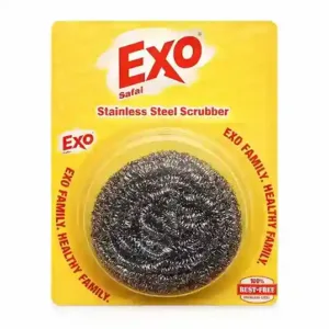 Exo Stainless Steel Scrubber – ₹10 Pack