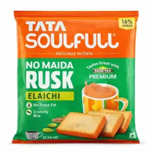 Tata Soulfull Rusk Elaichi ₹40 183g Pack